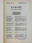 Revue Europe 549-550. Janvier-février 1975. Erckmann Chatrian par Revue Europe. Collectif - Image 2