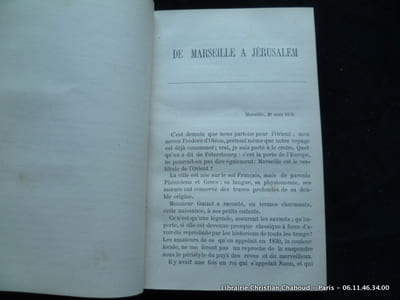 A travers l'Orient. De Marseille à Jérusalem