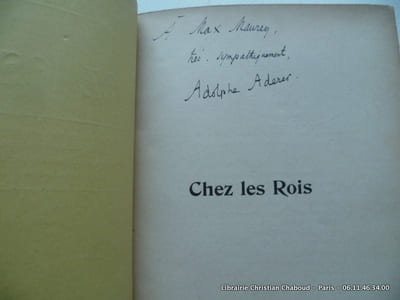 Chez les rois. Meyerling - La Princesse Jolie-Mine - L'Aigle blanc - Sa Majesté - Amours d'exil - Mademoiselle de Granville - La Petite Princesse - Irène.