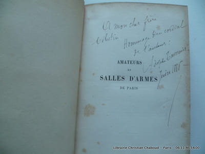 Amateurs et salles d'armes