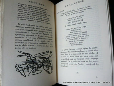 Poétique de la danse d''Euripide à Lorca. Illustrations Stanley-William Lambert