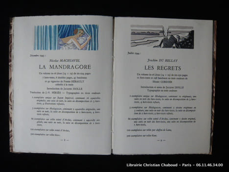 Une aventure en Calabre. Suivi du catalogue des Editions JACQUES-PETIT. Paul-Louis COURIER. Illustrations de Maurice Pouzet.