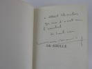 De Gaulle. Envoi de l'auteur à Albert Chambon. MAURIAC François