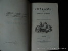 Chansons de Gustave Nadaud. 4e édition augmentée de 43 chasons nouvelles.. NADAUD Gustave