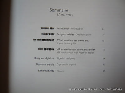 Design algérien : nouvelle génération. Catalogue de l'exposition VIA à Paris, 9 janvier - 23 février 2003