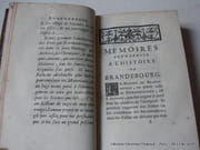 Mémoires pour servir à l'histoire de Brandebourg, avec quelques autres pièces intéressantes. Première et seconde partie. par Sans mention d'auteur ni d'éditeur.  - Image 3