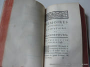 Mémoires pour servir à l'histoire de Brandebourg, avec quelques autres pièces intéressantes. Première et seconde partie. par Sans mention d'auteur ni d'éditeur.  - Image 5