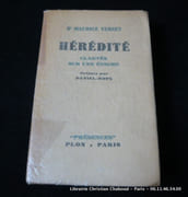 Hérédité. Clartés sur une énigme. par Dr Maurice Vernet. Préface par Daniel-Rops - Image 1