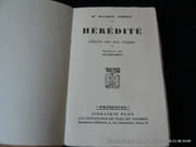 Hérédité. Clartés sur une énigme. par Dr Maurice Vernet. Préface par Daniel-Rops - Image 3