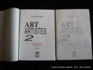 Art Artistes 2. Première partie Ecrits 1977-1987 - Seconde partie Ecrits 1987-1997. En 2 volumes. Tirage de tête.. DEMARNE Pierre