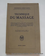 Technique du massage. par Professeur Albert Hoffa - Image 1