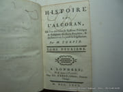 HISTOIRE de  L'ALCORAN, Où l'on découvre le Système Politique et Religieux du Faux-Prophête, et les sources où il a puisé sa Législation. par TURPIN - Image 3