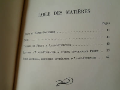 Péguy et Alain-Fournier. Evocation d'une amitié.