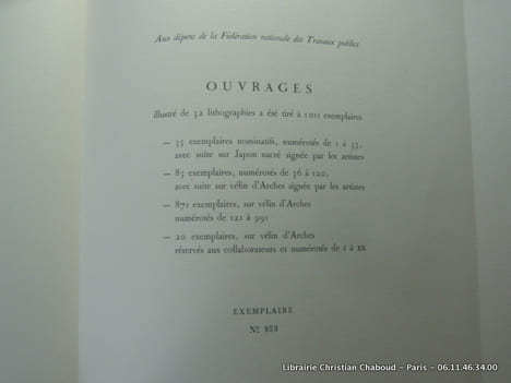 OUVRAGES. 32 lithographies par Peter Klasen, Alain le Foll, Alain le Yaouanc, Raoul Ubac, Jacques Poli, Pierre Skira. Paul VIALAR, Pierre de CALAN, ...