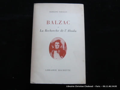 Balzac et La Recherche de l'Absolu