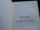 Balzac et La Recherche de l'Absolu. Fargeaud Madeleine