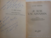 Je suis un assassin par MERCIER André. Préface de M. le Professeur Achille Urbain. - Image 3