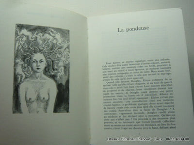 La Pondeuse et La Perfectionniste. Nouvelles. Illustrations de Roland Topor
