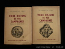 Vieux dictons de nos campagnes. 2 tomes.. Bidault de l'Isle G. Illustrations de Maurice Brulard. 