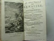 Le Spectacle de la Nature ou Entretiens sur les Particularités de l'Histoire Naturelle Qui ont paru les plus propres à rendre les Jeunes-Gens curieux & à leur former l'esprit. Tome cinquième contenant l'homme considéré en lui-même. par PLUCHE, Noël-Antoine (1688-1761) - Image 1
