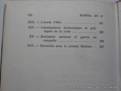 Biafra, An II