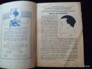 La Galerie des Champions numéro 1 Avril 1929  Emile Pladner.. Miroir des Sports. Charles-Henry Hirsch. 