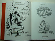 Cosmik Roger. L'intégrale tome 1.  Superbe dessin original à pleine page. par Julien & MO / CDM - Image 1