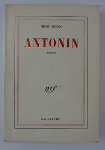 Antonin. Edition originale. Un des 165 ex. sur vélin pur fil Lafuma Navarre.