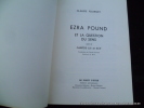 Ezra Pound et la question du sens. Cantos LIII et XCV. Ezra Pound. Trad. de Fournet Claude, gravures de M.H.