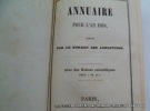 Annuaire pour l'an 1868, publié par le Bureau des Longitudes. Avec des notices scientifiques.. Bureau des Longitudes