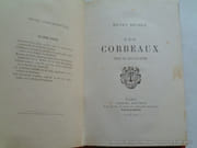 Les Corbeaux. Pièce en quatre actes. par BECQUE Henry - Image 2