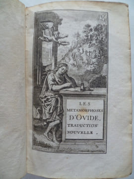 Les métamorphoses d'Ovide avec des explications à la fin de chaque Fable. Traduction nouvelle. En deux tomes, complet.. Ovide. Traduction nouvelle par ...
