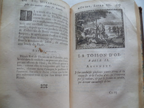 Les métamorphoses d'Ovide avec des explications à la fin de chaque Fable. Traduction nouvelle. En deux tomes, complet.. Ovide. Traduction nouvelle par ...