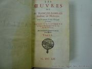 Les Oeuvres de M. François Rabelais, Docteur en Médecine. Augmentées de la vie de l'Auteur et de quelques Remarques sur sa vie et sur l'histoire. Avec les clef et l'explication de tous les mots difficiles. En 2 tomes. par RABELAIS François de  - Image 3
