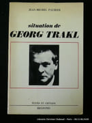 Situation de Georg Trakl par Jean-Michel Palmier