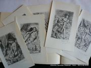 Collection de livres de  second rayon  : En 8 volumes (complet) Félicia d'Andrea de Nerciat,  Margot la ravaudeuse de Fougeret de Monbron,  Mémoires de Fanny Hill de John Cleland,  La Paysanne pervertie de Rétif de la Bretonne.... par Godard d'Aucour, Nerciat, Fougeret de Montbron, Cleland, Rétif de la Bretonne, Crébillon - Image 4