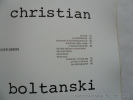 Christian Boltanski. Didier Semin 