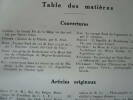 La Montagne. Revue Officielle du Club Alpin Français.  60e année, complète : 4e série. Volume II. 1934. Du n°255 au 264. Club Alpin Français. ...