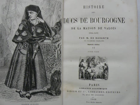 Histoire des ducs de Bourgogne de la maison de Valois (1364-1477). Nouvelle édition. Complet en 8 volumes.. De Barante (M.)
