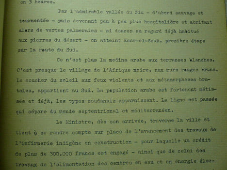 Une mission au Maroc.  Journal du Voyage officiel au Maroc de M. François de Tessan, sous-secrétaire d'Etat aux Affaires Etrangères (Février 1938). ...