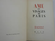 Ame et visage de Paris. 28 écrivains et 28 illustrateurs. par Collectif. - Image 3