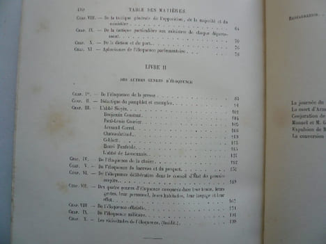 Livre des orateurs. Edition augmentée de portraits inédits. En 2 volumes.. CORMENIN Louis Marie de Lahaye de (Timon)