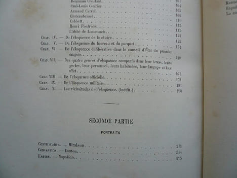 Livre des orateurs. Edition augmentée de portraits inédits. En 2 volumes.. CORMENIN Louis Marie de Lahaye de (Timon)