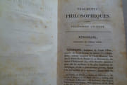 Fragments philosophiques. 2 volumes. Tome second : Philosophie ancienne. Xénophane. Zénon d'Elée. Socrate. Platon. Eunape. Proclus. Olympiodore.  Tome troisième :  Philosophie scholastique. 4e éd. Abelard. par  - Image 6