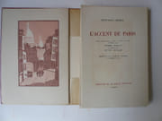 L'accent de Paris. Trente-trois bois gravés en deux couleurs dessinés par Charles Bouleau et gravé par Henry Eynard. Préface de Marcel Pagnol. Envoi de l'auteur. par GROFFE René-Paul - Image 2