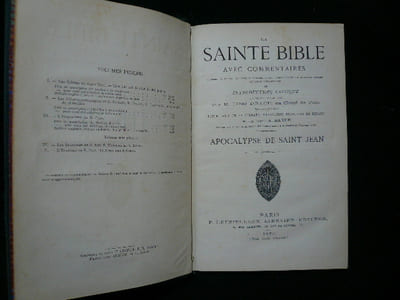 La Sainte Bible avec commentaires théologiques, moraux, phililogiques, historiques etc. rédigés d'après les meilleurs travaux anciens et contemporains.