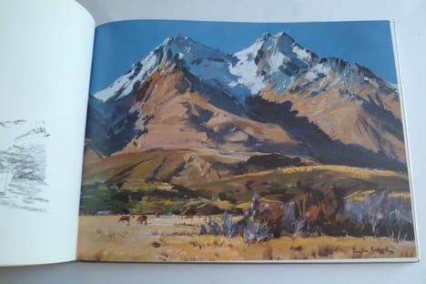 My kind of Country. Paintings in oil of southern New Zealand, with sketches, commentaires and an introduction.. Badcock Douglas