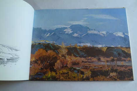My kind of Country. Paintings in oil of southern New Zealand, with sketches, commentaires and an introduction.. Badcock Douglas