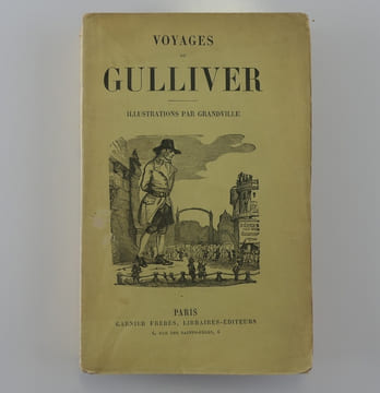 Voyages de Gulliver dans des contrées lointaines. Traduction nouvelle précédée d'une notice biographique et littéraire par Walter Scott. Illustrations ...