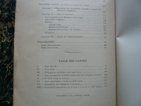 L'Islam dans l'Afrique Occidentale. LE CHATELIER A. 